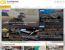 Tablet Screenshot of confidential-renault.fr